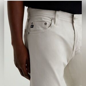 AG Adriano Goldschmied The Graduate White Pants Men’s 33x34 Cotton